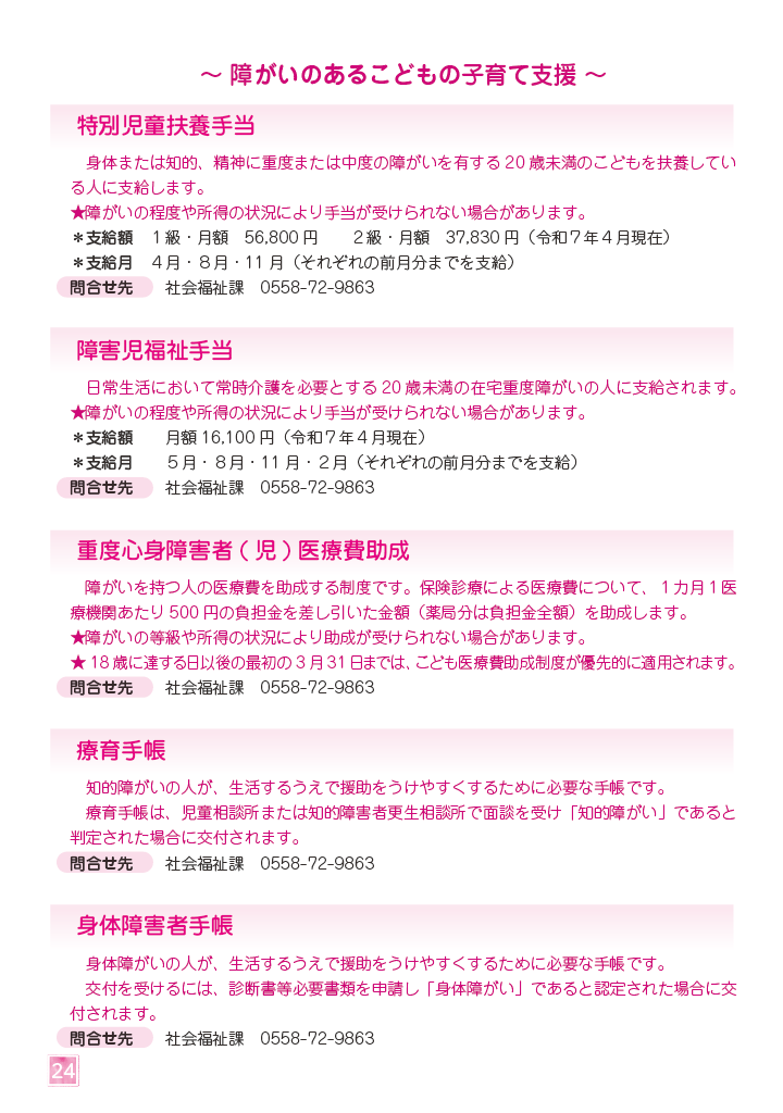 伊豆市子育てガイドブック2025 ページ27